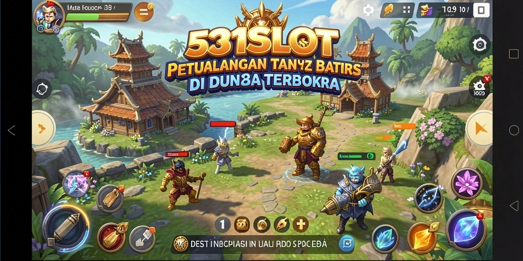 Tampilan gameplay seru di dunia terbuka 531SLOT.