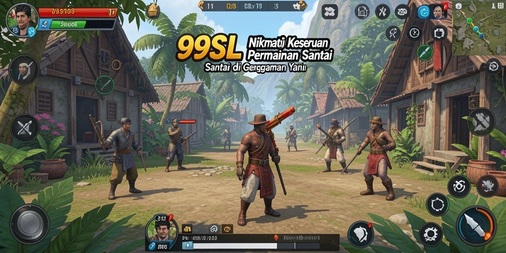 Gameplay seru dan menarik dari 99SL yang mudah dimainkan.