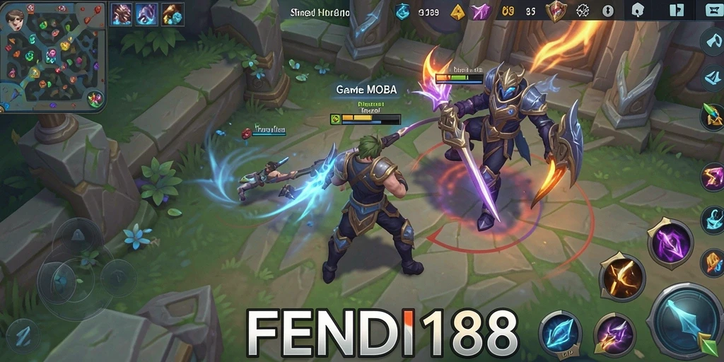 Gameplay FENDI188 yang penuh aksi dan strategi.