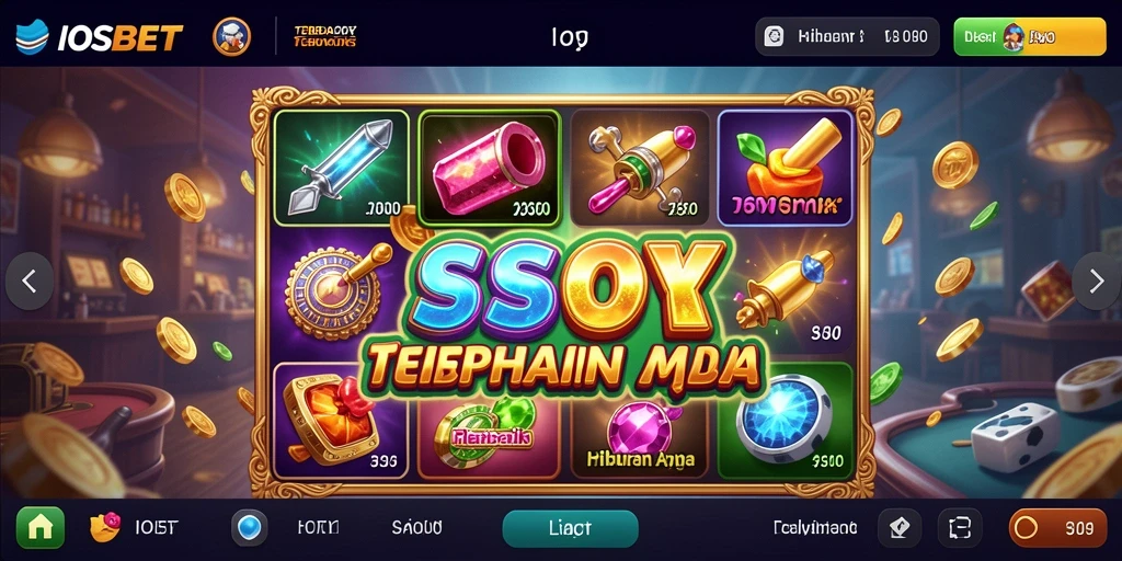 Tampilan yang menakjubkan dari gameplay Slot di IOSBET.