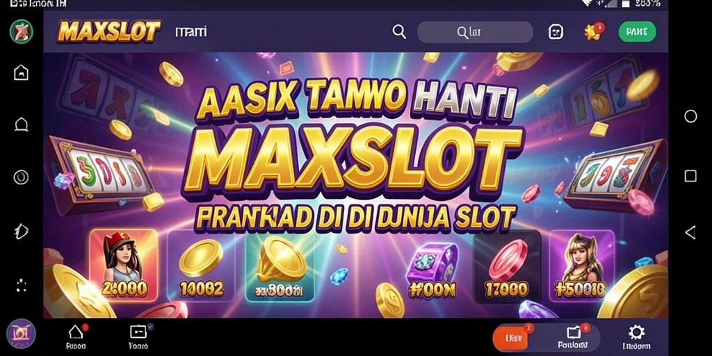 Gameplay mendebarkan MAXSLOT dengan elemen aksi menonjol.