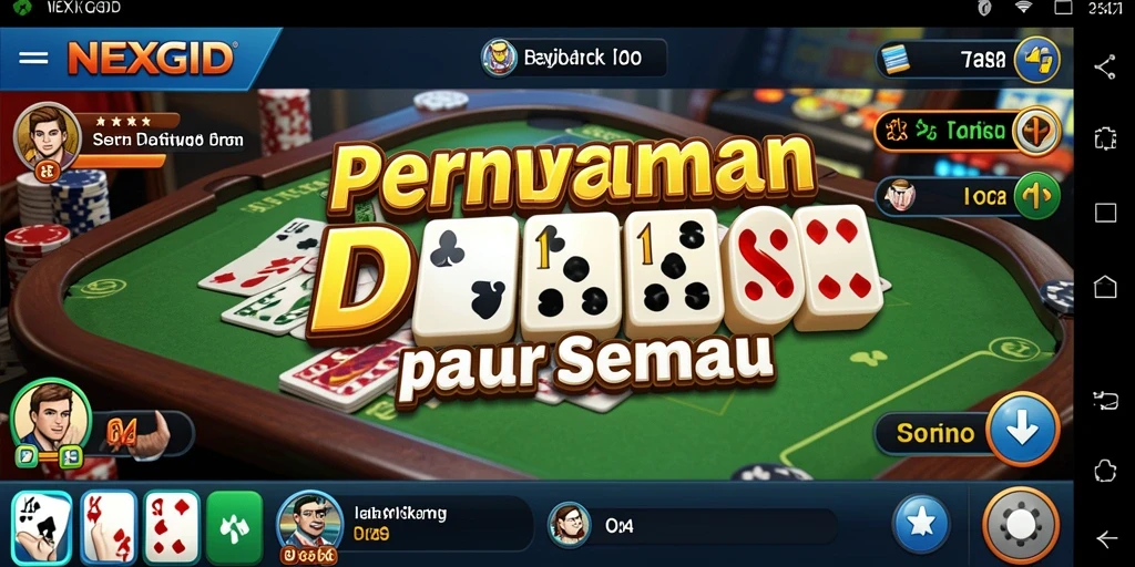 Gameplay seru dan menantang dari NEXGID di dunia Domino.