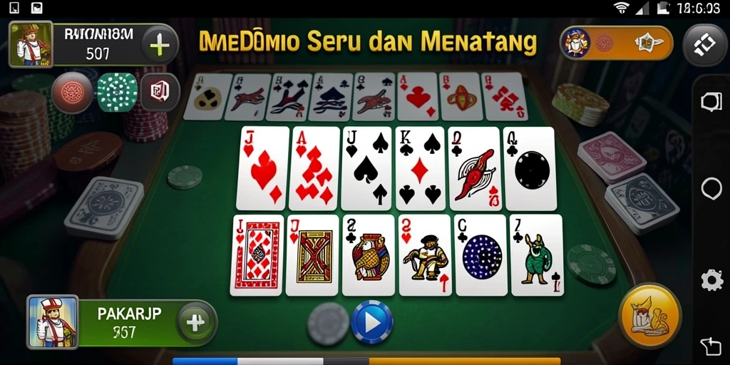 Tampilan gameplay seru PAKARJP yang menarik.