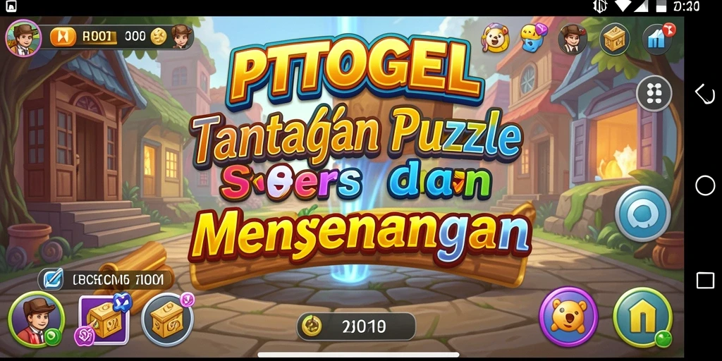 Screenshot gameplay PTTOGEL yang menunjukkan teka-teki menarik.