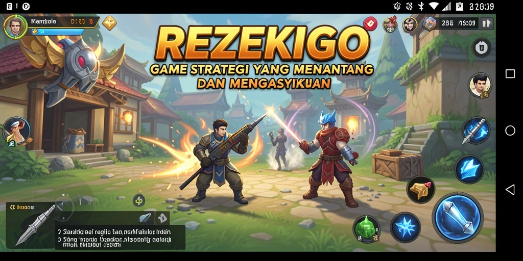 Tampilan gameplay <strong>REZEKIGO</strong> yang seru dan strategis.