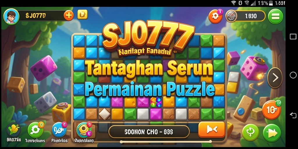 Gameplay menarik SJO777 yang menantang kemampuan Puzzle Anda.