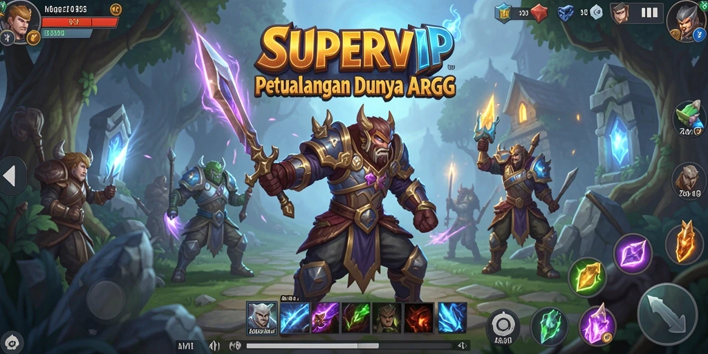 Tampilan gameplay intens dalam dunia ARPG yang menakjubkan.