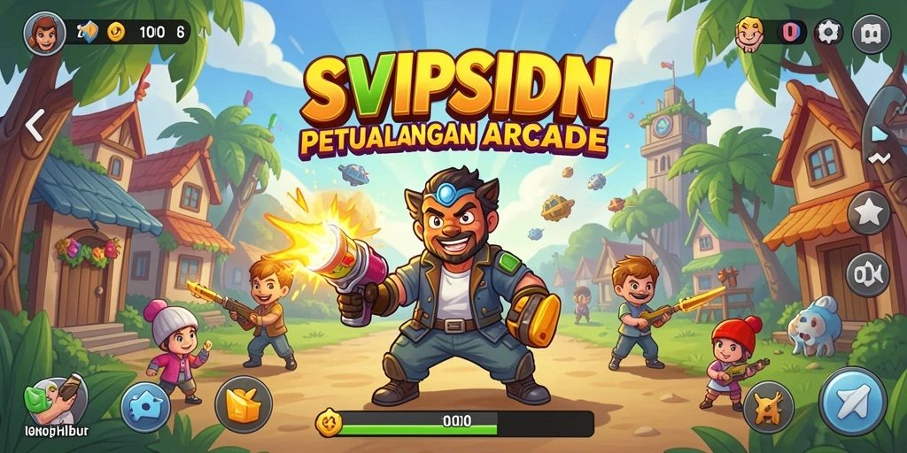 Screenshot gameplay SVIPSIDN menunjukkan aksi seru dan grafis menarik.